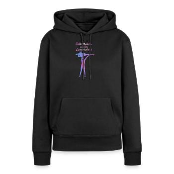 Real Girl Sports Acrobatics - Women’s Premium Organic Hoodie - black - Front - Julia (174cm)