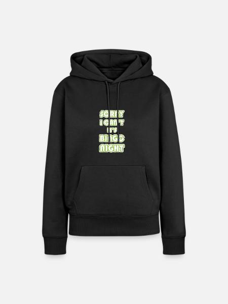 Bingo - Frauen Premium Bio Hoodie - Schwarz