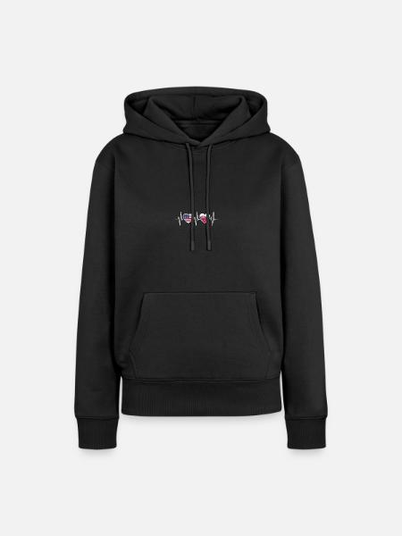 Vlaggen van de Vlag van de Slowaakse vlag van de V.S. en Slowakije - Vrouwen Premium Bio hoodie - zwart