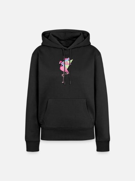 I`m a Pelikan - Frauen Premium Bio Hoodie - Schwarz