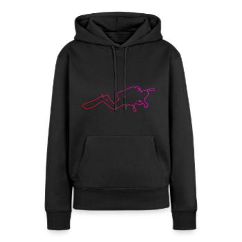 Scuba Tauchen Scuba Diver Diving Scuba Taucher - Frauen Premium Bio Hoodie - Schwarz - Vorne - Julia (174cm)