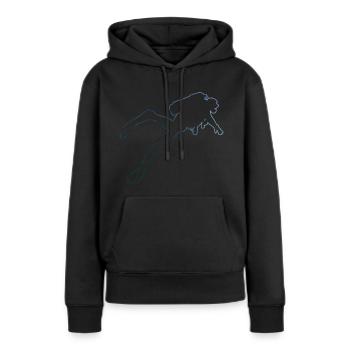 Scuba Taucher Scuba Tauchen Scuba Diver - Frauen Premium Bio Hoodie - Schwarz - Vorne - Julia (174cm)