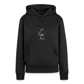 Breakdancer - Women’s Premium Organic Hoodie - black - Front - Julia (174cm)
