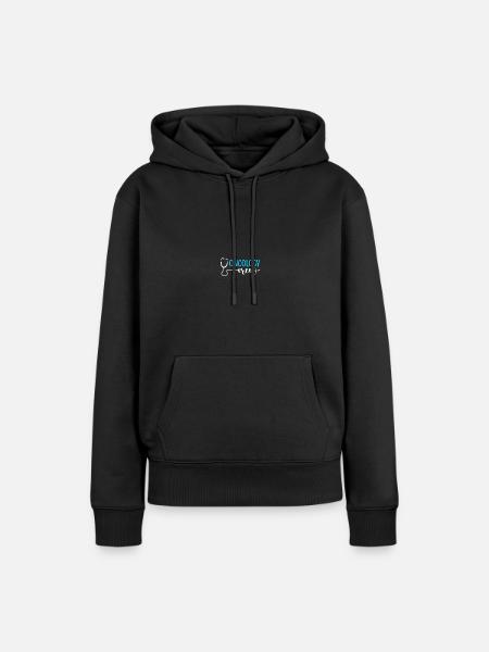 Onkologe Onkologieschwester - Frauen Premium Bio Hoodie - Schwarz