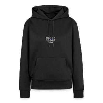 Sunflower Suicide Prevention Suicide Education - Sweat à capuche Premium bio Femme - noir - Devant - Julia (174cm)
