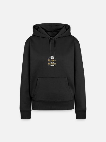 Hog Hunter Schweinejagd - Frauen Premium Bio Hoodie - Schwarz
