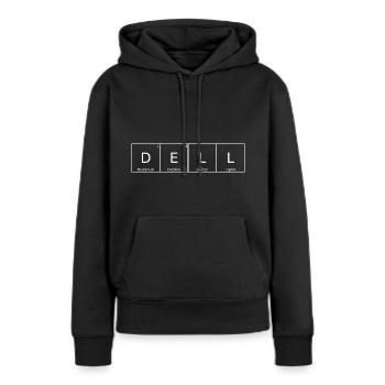 Dell Name Vorname Chemie Periodensystem Elemente - Frauen Premium Bio Hoodie - Schwarz - Vorne - Julia (174cm)