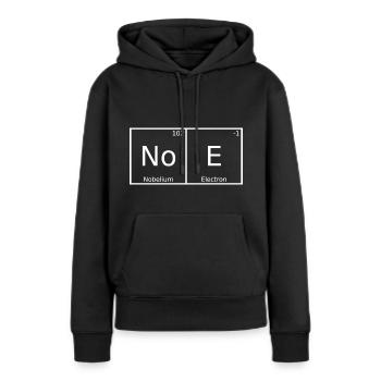 Noe Name Vorname Chemie Periodensystem Elemente - Frauen Premium Bio Hoodie - Schwarz - Vorne - Julia (174cm)