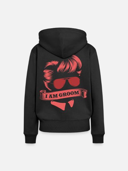 Junggesellenabschied - Frauen Premium Bio Hoodie - Schwarz