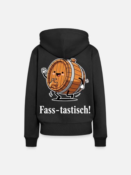 Fass-tastisch ! - Frauen Premium Bio Hoodie - Schwarz