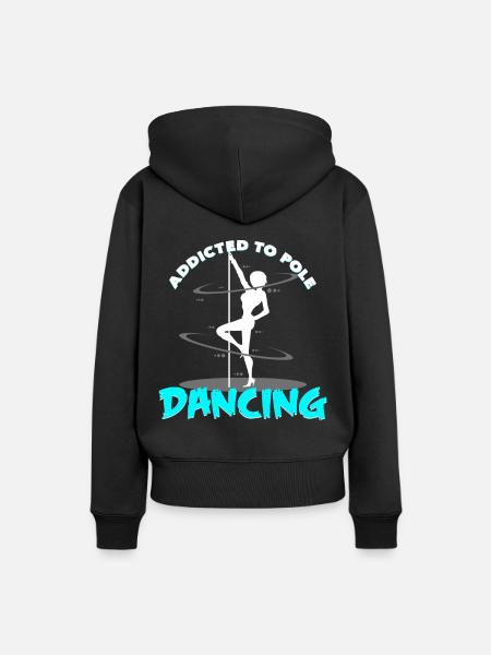 Pole Dance - Frauen Premium Bio Hoodie - Schwarz