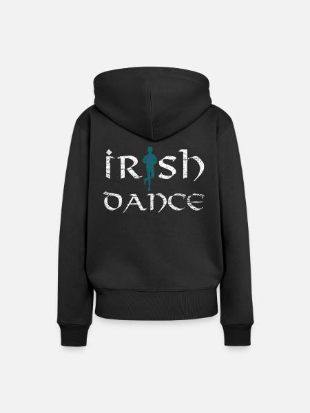 Irischer Tanz - Frauen Premium Bio Hoodie - Schwarz