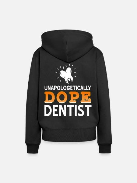 Zahnarzt - Zahnarzt - Frauen Premium Bio Hoodie - Schwarz