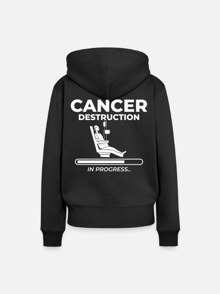 Chemotherapie Chemo Krebs Therapie - Frauen Premium Bio Hoodie - Schwarz