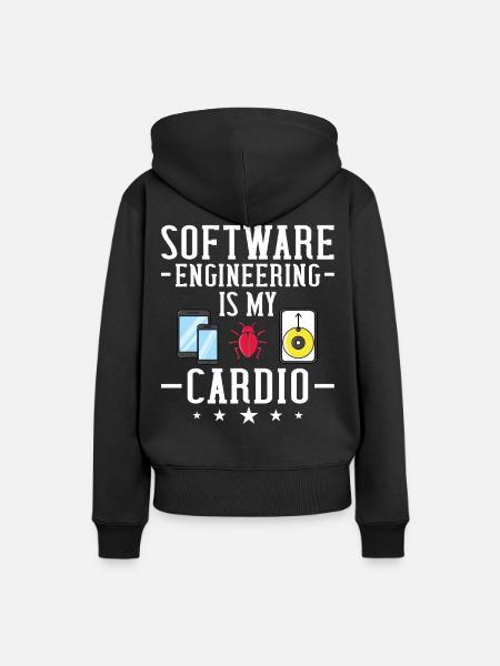 Software Engineering Softwaretechnik Ingenieur - Frauen Premium Bio Hoodie - Schwarz