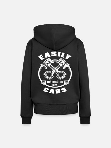 Automechaniker Autos - Frauen Premium Bio Hoodie - Schwarz