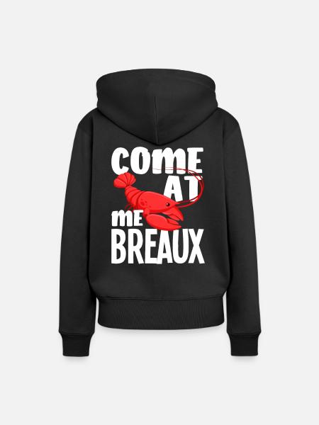 Langusten - Frauen Premium Bio Hoodie - Schwarz