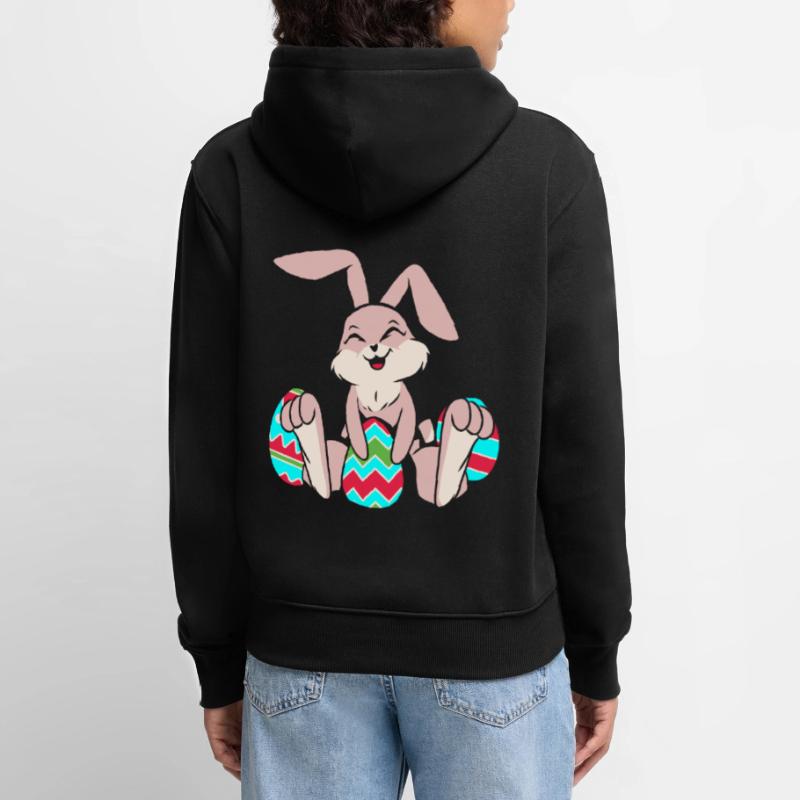 Easter Bunny Easter Eggs Easter Women’s Premium Organic Hoodie