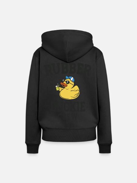 Rubber Duck Yellow Duckie Crew Bath Ducks Duckling - Women’s Premium Organic Hoodie - black