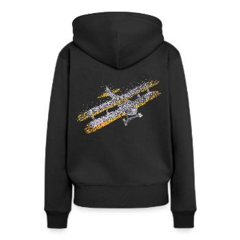 Modèle réduit d’avion RC Avion télécommandé - Sweat à capuche Premium bio Femme - noir - Dos - Julia (174cm)