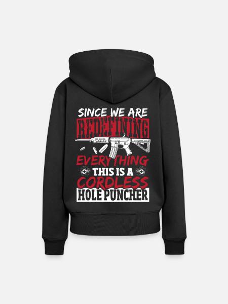 2nd Amendment Gun Rights - Frauen Premium Bio Hoodie - Schwarz