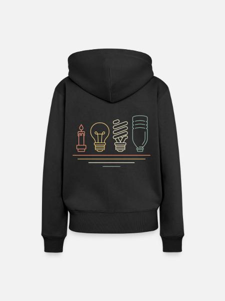 Student der Elektrotechnik, - Frauen Premium Bio Hoodie - Schwarz