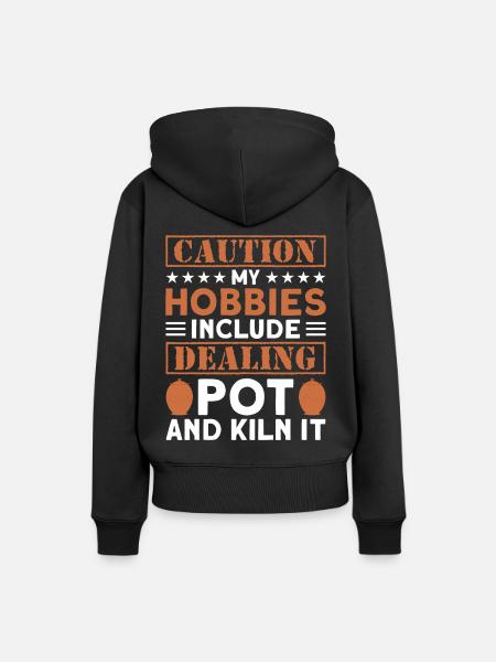 Töpfern Töpfer Töpferei Pottery - Frauen Premium Bio Hoodie - Schwarz