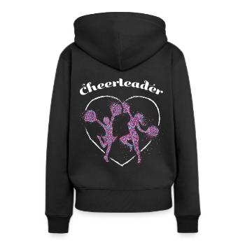 Cheerleader Cheerleader Football Choreography - Women’s Premium Organic Hoodie - black - Back - Julia (174cm)
