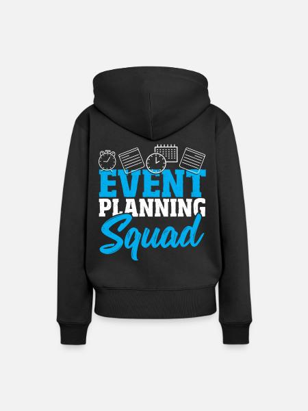 Event-Planung Squad Event-Planung Event-Planer - Frauen Premium Bio Hoodie - Schwarz