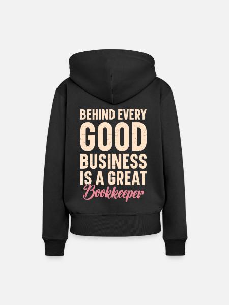 Buchhaltung Finanzbuchhalter Buchhalter Beruf - Frauen Premium Bio Hoodie - Schwarz