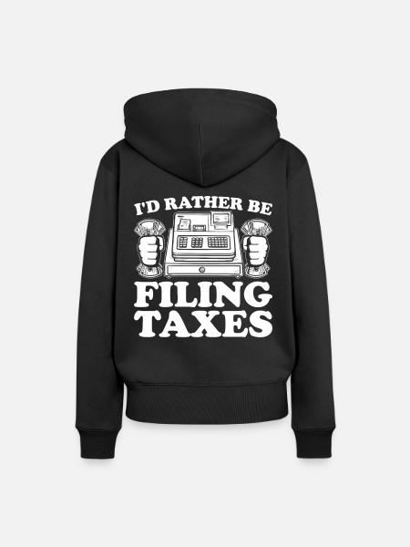 Buchhaltung Finanzbuchhalter Buchhalter Beruf - Frauen Premium Bio Hoodie - Schwarz