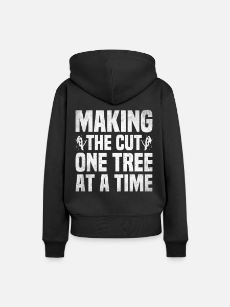 Arborist Baumpfleger Baumkletterer Baumklettern - Frauen Premium Bio Hoodie - Schwarz