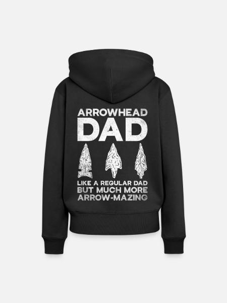 Pfeilspitzen Sammler Pfeilspitzen Sammlung - Frauen Premium Bio Hoodie - Schwarz