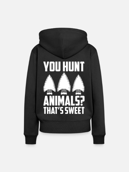 Pfeilspitzen Sammler Pfeilspitzen Sammlung - Frauen Premium Bio Hoodie - Schwarz