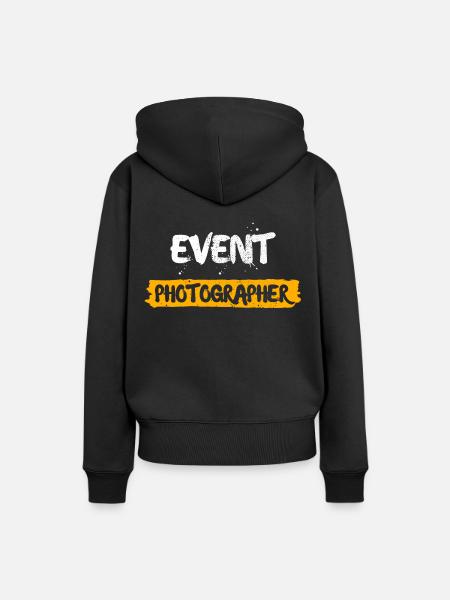 Event Fotograf - Frauen Premium Bio Hoodie - Schwarz