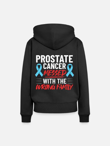 Prostatakrebs Prostata Krebs Chemo - Frauen Premium Bio Hoodie - Schwarz
