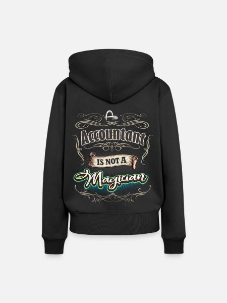 Buchhalter - Frauen Premium Bio Hoodie - Schwarz