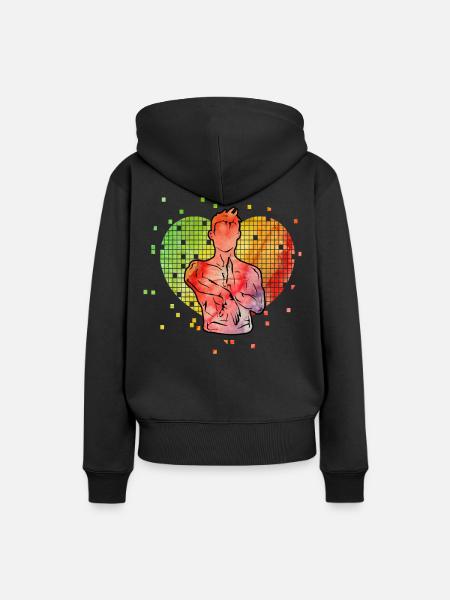 Wing Chun - Frauen Premium Bio Hoodie - Schwarz