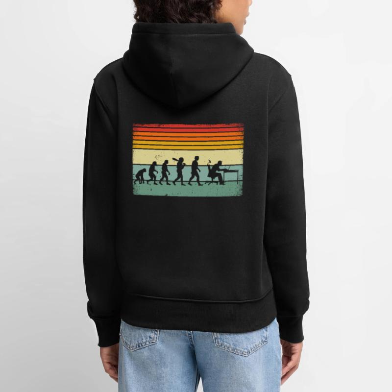 Evolution of Man – Computer Programmer Women’s Premium Organic Hoodie