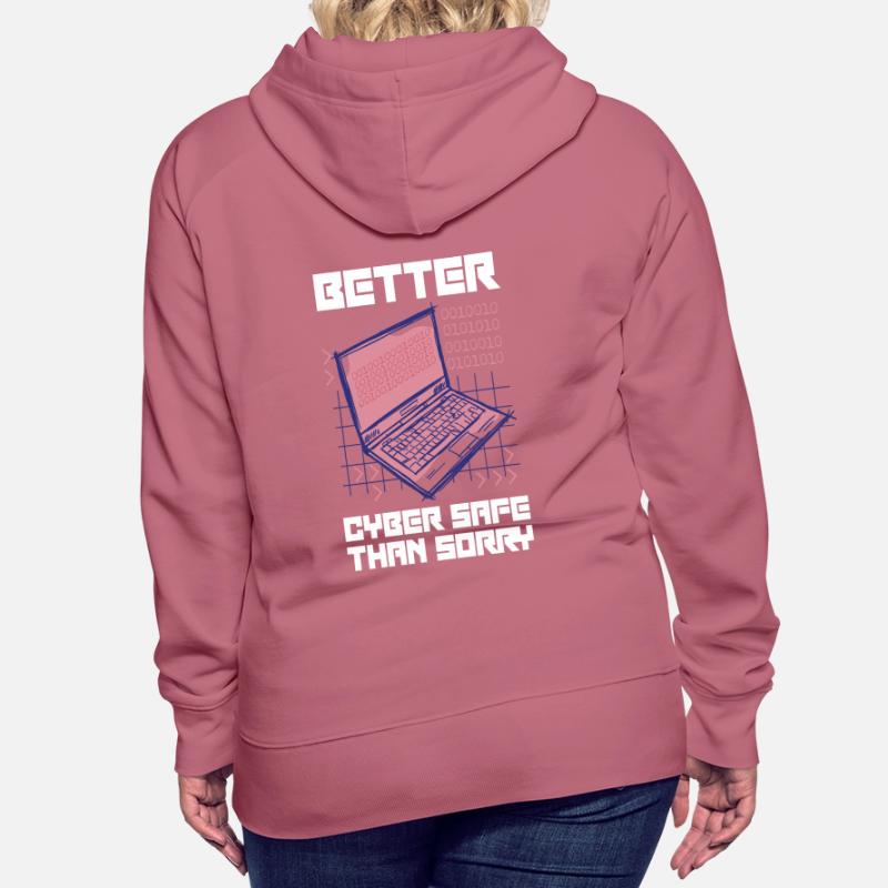 Hacker Programmer Developer Computer Science Women’s Premium Organic Hoodie