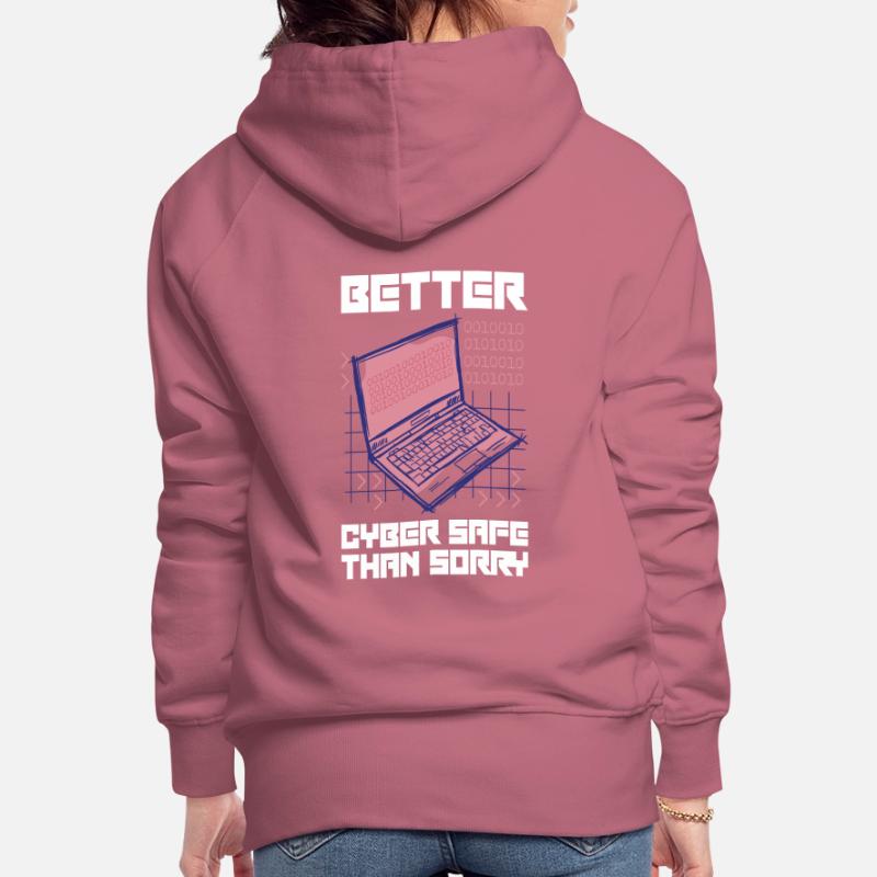Hacker Programmer Developer Computer Science Women’s Premium Organic Hoodie