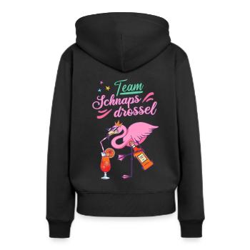 Team liquorice girls evening gift - Women’s Premium Organic Hoodie - black - Back - Julia (174cm)