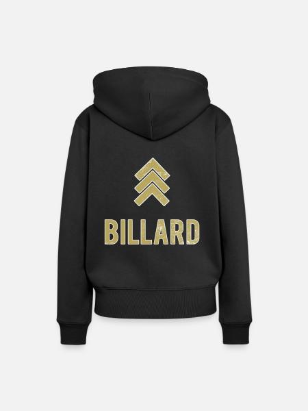 billard - Frauen Premium Bio Hoodie - Schwarz