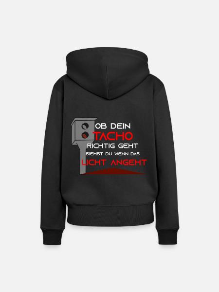 Auto Tuning Spruch lustig - Frauen Premium Bio Hoodie - Schwarz