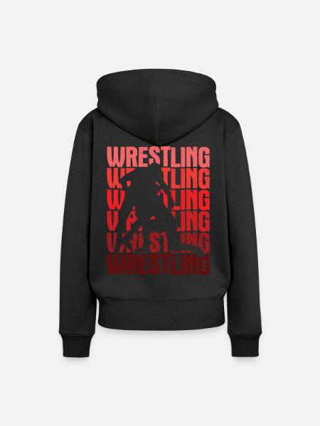 Grappling Martial Arts Wrestling - Frauen Premium Bio Hoodie - Schwarz