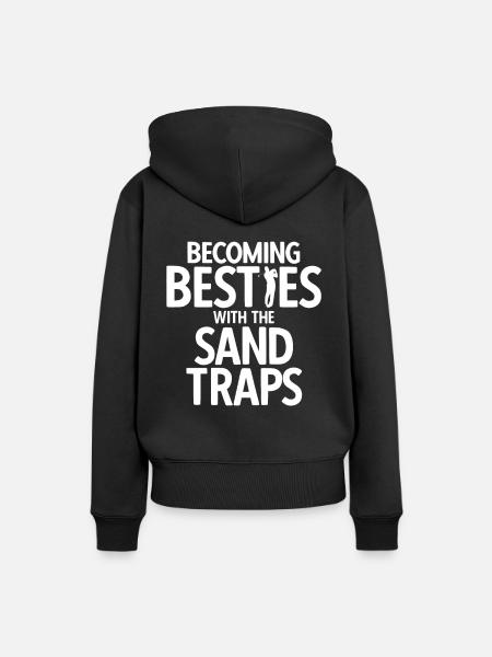 Golfplatz zum Golfen Golf - Frauen Premium Bio Hoodie - Schwarz