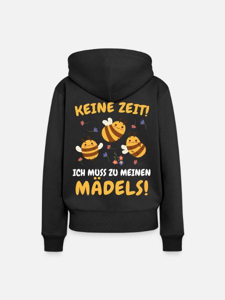 Bienen Imker Bienenzüchter Honigbiene - Frauen Premium Bio Hoodie - Schwarz