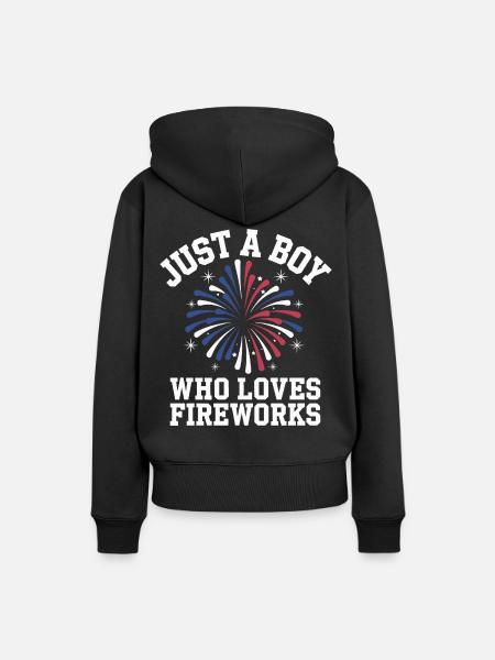Pyrotechniker Feuerwerk Pyrotechnik - Frauen Premium Bio Hoodie - Schwarz