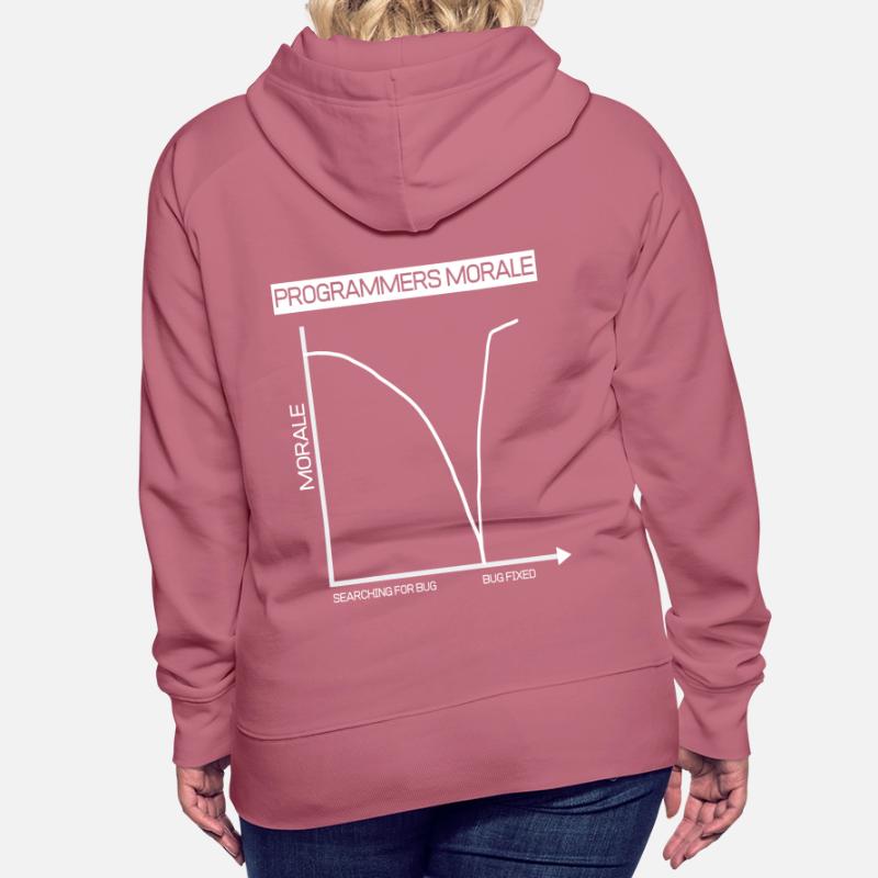 Funny gift programmer computer diagram Women’s Premium Organic Hoodie