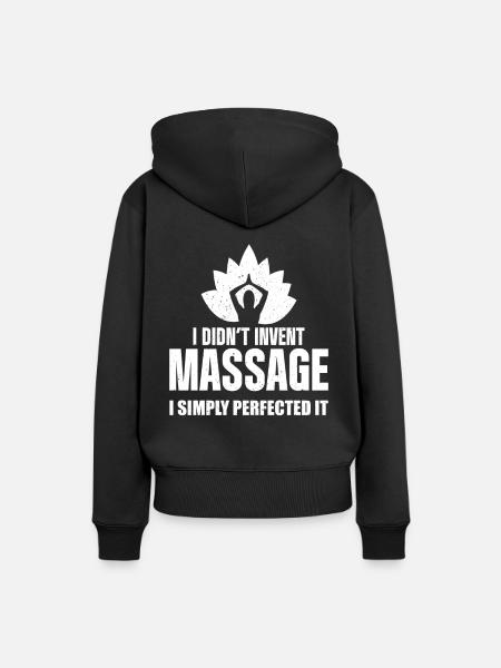 Massage Therapist - Frauen Premium Bio Hoodie - Schwarz